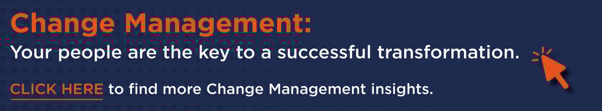 Change management page banner