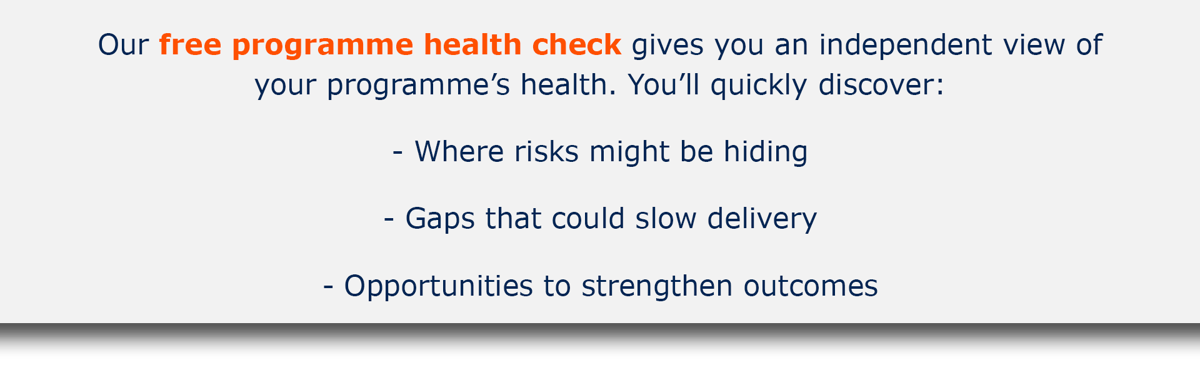 Programme-health-check